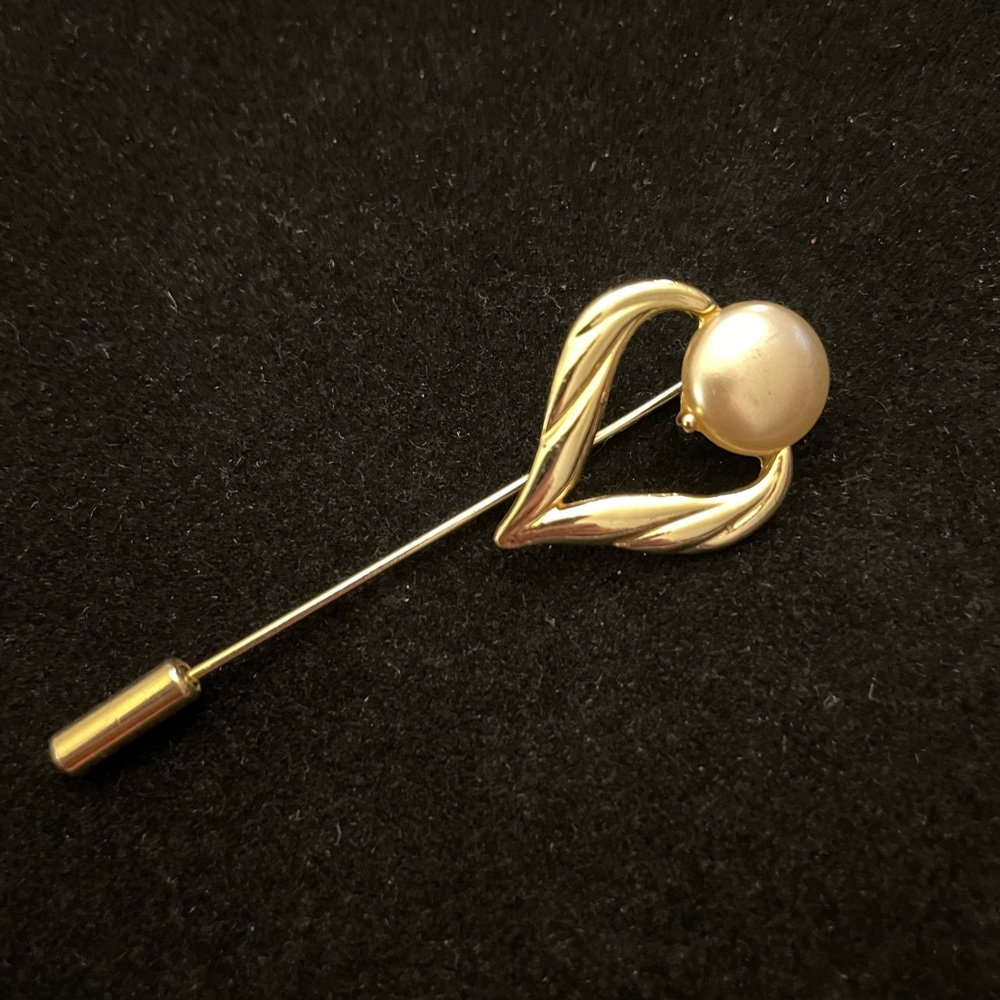 Gold Hat pin